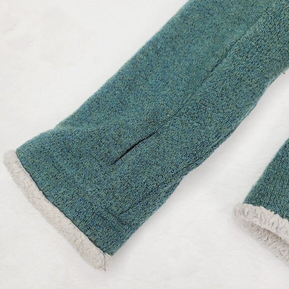 Kuhl Women's Green White Alfpaca Shop II Flight Hooded Fleece Jacket Size M - Picture 5 of 13